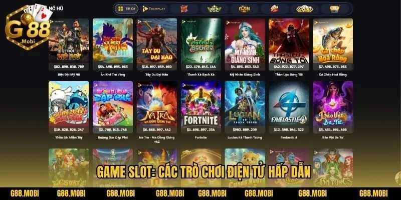 G88 19 Game slot: các trò chơi điện tử hấp dẫn