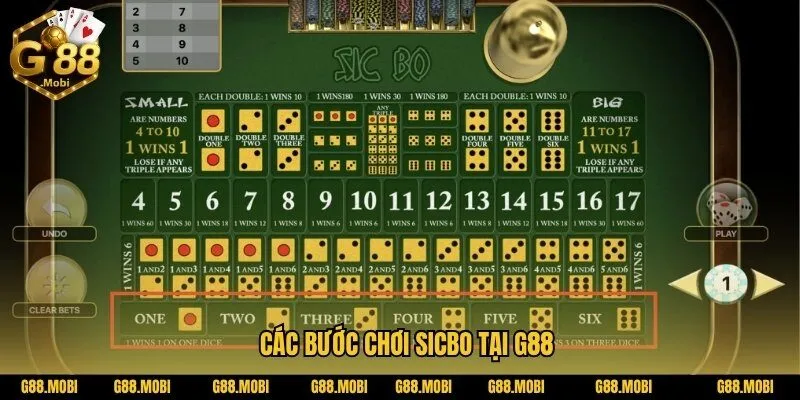 Chơi Game bài Sicbo G88 Tài xỉu xúc xắc đầy hấp dẫn 2 Game bài Sicbo là gì? Nguồn gốc và luật chơi